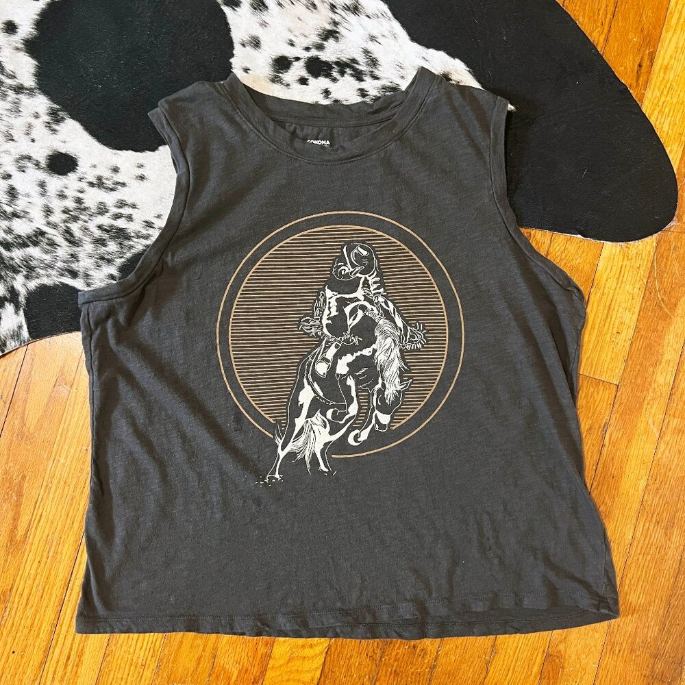 Sonoma Graphic Tee Rodeo Tank Top